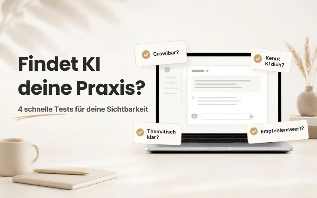 So kannst du prüfen, ob und wie KI dich überhaupt findet [4 schnelle Tests]
